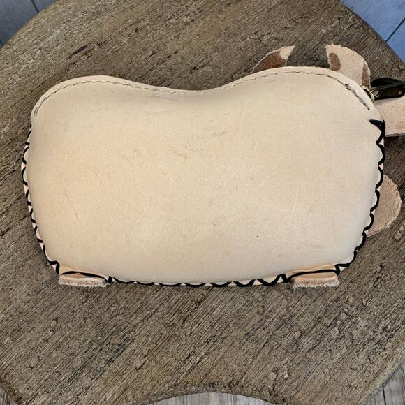 Genuine Leather Cow Wristlet Wallet Leather Coin Purse NEW FAST SHIP - Picture 7 of 9